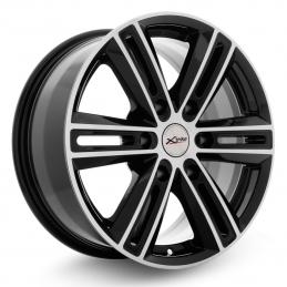 X`trike X-124 7.5x17 PCD6x139.7 ET38 DIA 67.1  BK/FP